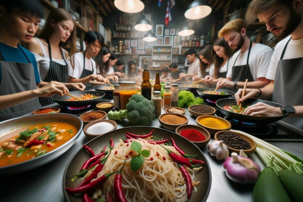 Thai food cooking class cultural experiences in Thailand
